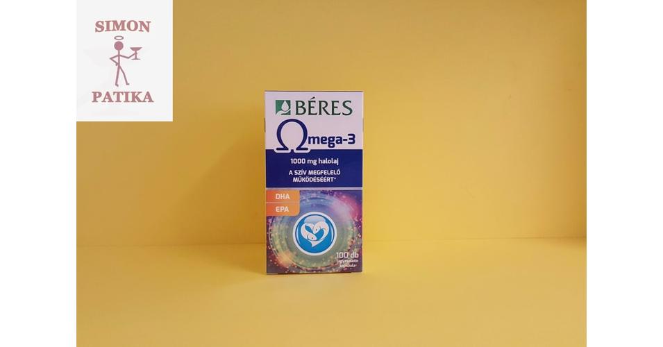 Béres Omega 3 Lágyzselatin Kapszula Simon Webpatika